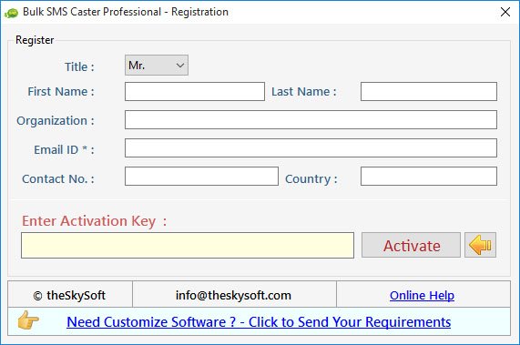 Bulk SMS Caster Professional Bulk SMS Caster Professional