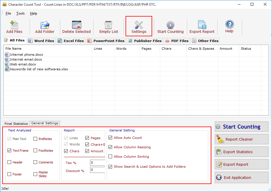 Character Count Tool Character Count Tool