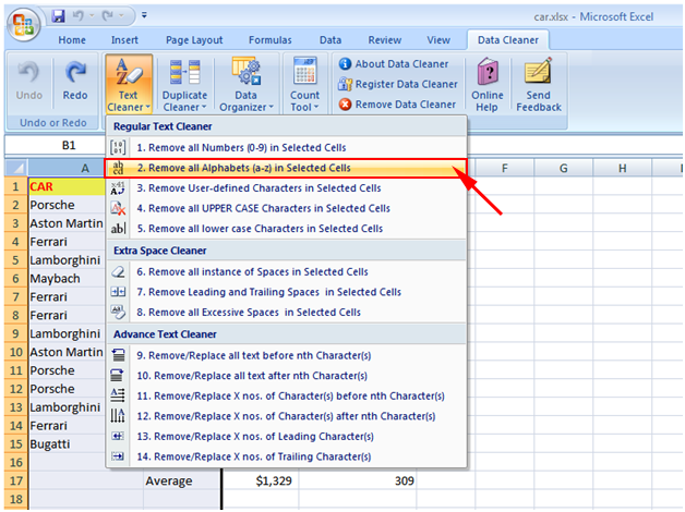 Excel Data Cleaner Excel Data Cleaner
