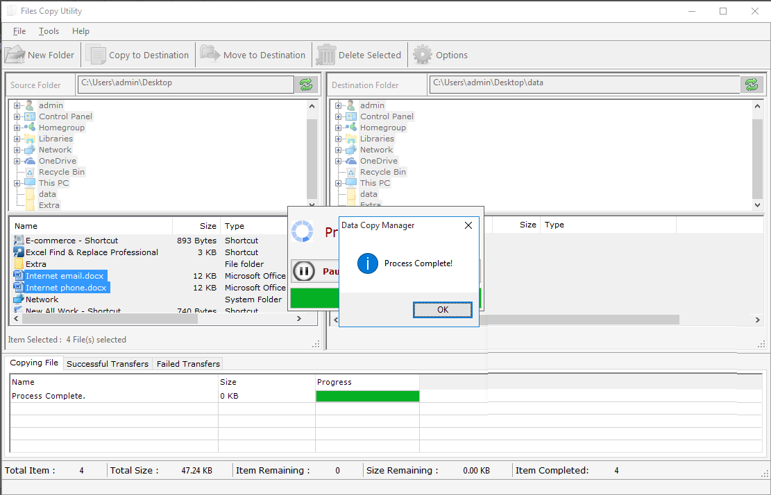 File Copy Utility File Copy Utility