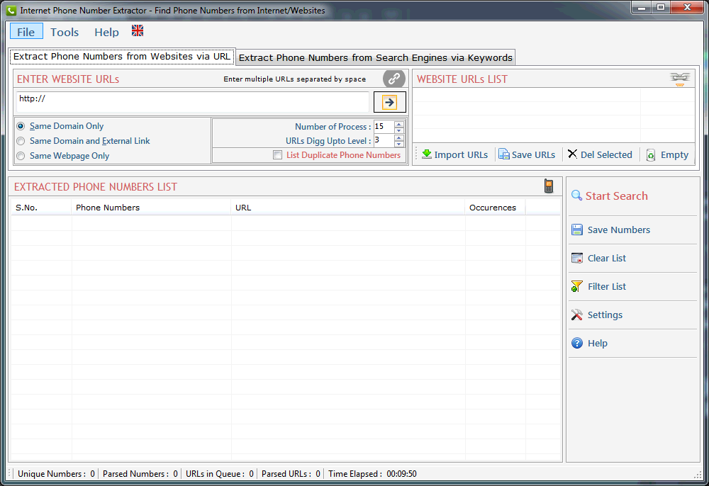 Internet Number Extractor Internet Number Extractor