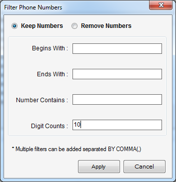 Outlook Number Extractor Outlook Number Extractor