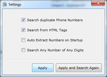 Outlook Number Extractor Outlook Number Extractor