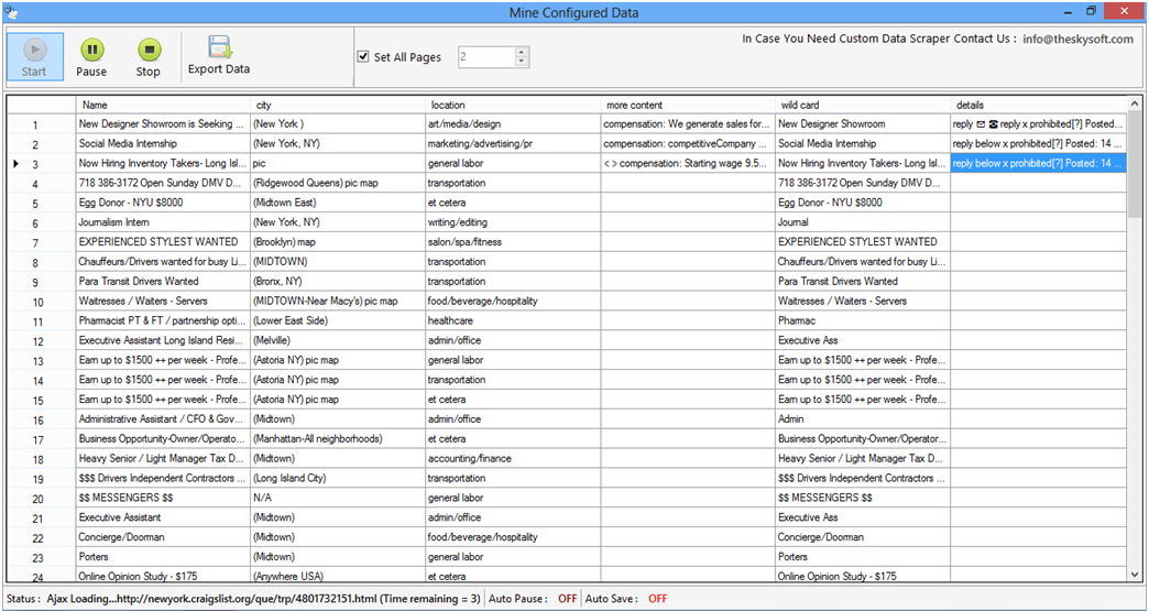Web Data Miner Web Data Miner
