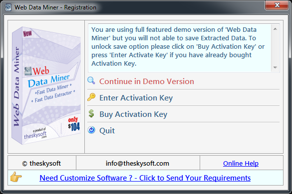 Web Data Miner Web Data Miner